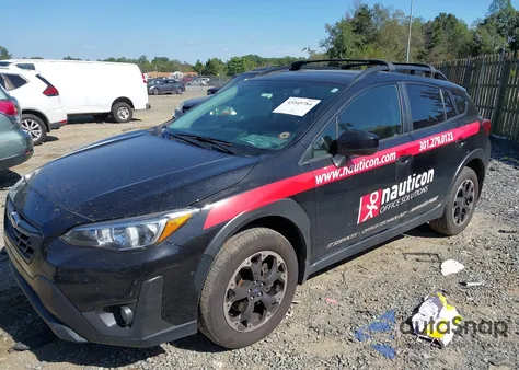 2021 Subaru Crosstrek Premium z USA, uszkodzony, nr VIN JF2GTAPC9M8654662